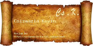 Csizmazia Kevin névjegykártya